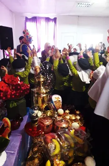 مدرسه اسما یاسین، جشن یلدای زیبای پیش دبستان و دبستان اسما یاسین منطقه 4